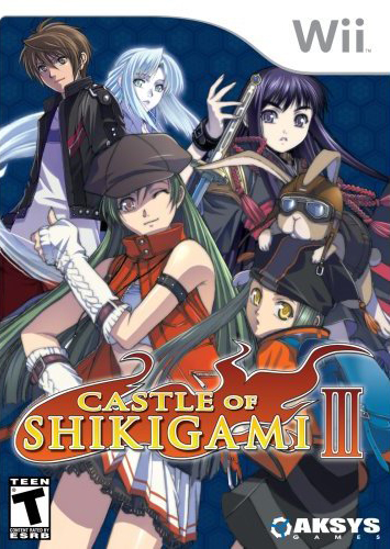 Caratula de Castle of Shikigami III para Wii