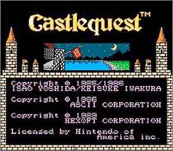 Pantallazo de Castlequest para Nintendo (NES)