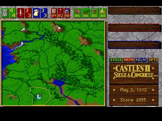 Pantallazo de Castles II: Siege And Conquest para Amiga