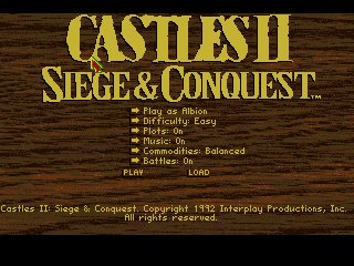 Pantallazo de Castles II: Siege And Conquest para Amiga