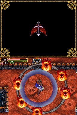 Pantallazo de Castlevania: Order of Ecclesia para Nintendo DS