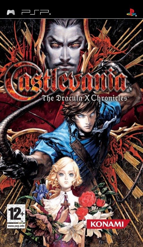 Caratula de Castlevania : The Dracula X Chronicles para PSP