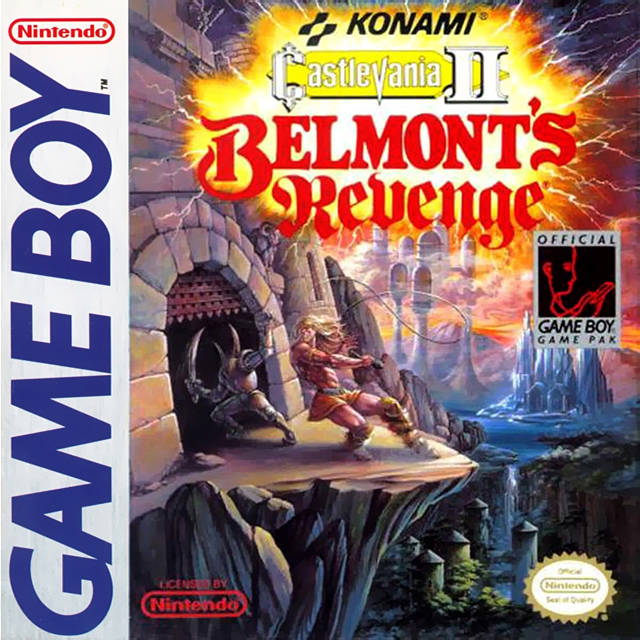 Caratula de Castlevania 2 - Belmont's Revenge para Game Boy