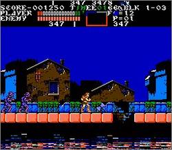 Pantallazo de Castlevania III: Dracula's Curse para Nintendo (NES)
