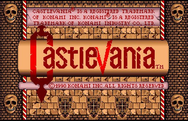 Pantallazo de Castlevania para Amiga