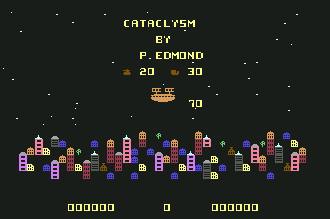 Pantallazo de Cataclysm para Commodore 64