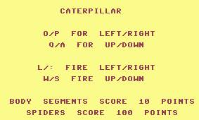 Pantallazo de Caterpillar para Commodore 64