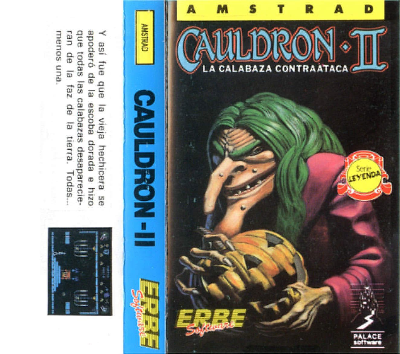 Caratula de Cauldron II para Amstrad CPC