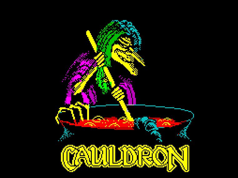 Pantallazo de Cauldron para Spectrum