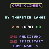 Pantallazo de Cave Climber para Commodore 64