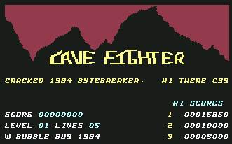 Pantallazo de Cave Fighter para Commodore 64