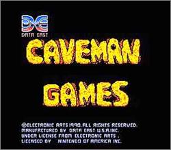 Pantallazo de Caveman Games para Nintendo (NES)
