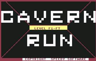 Pantallazo de Cavern Run para Commodore 64