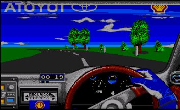 Pantallazo de Celica GT Rally para Amiga