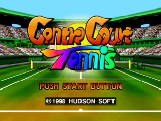 Pantallazo de Centre Court Tennis para Nintendo 64