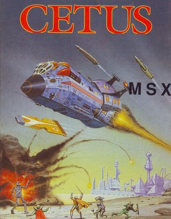Caratula de Cetus para MSX
