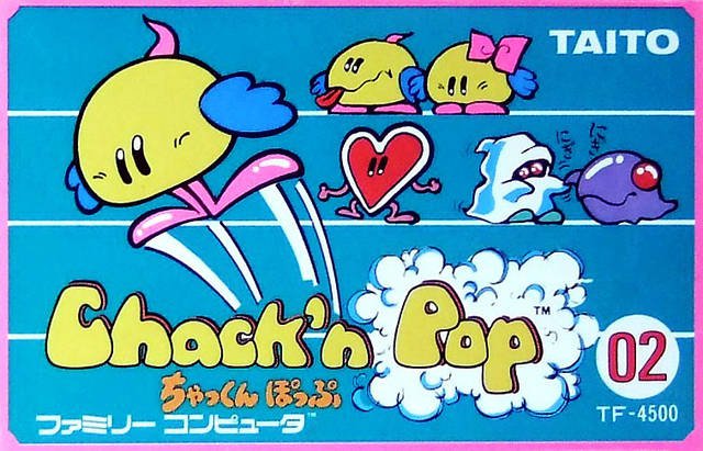 Caratula de Chack'n Pop para Nintendo (NES)