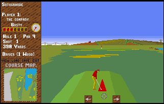 Pantallazo de Challenge Golf para Amiga