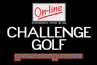 Pantallazo de Challenge Golf para Amiga