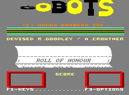 Pantallazo de Challenge Of The Gobots para Amstrad CPC