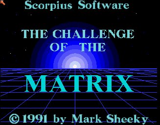 Pantallazo de Challenge of the Matrix, The para Amiga