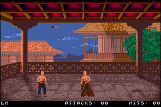 Pantallazo de Chambers Of Shaolin para Amiga
