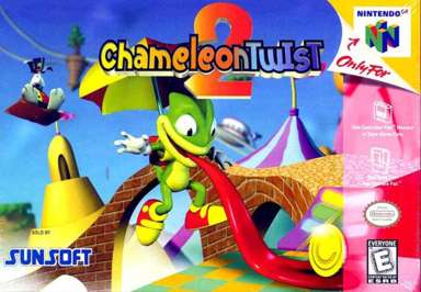 Caratula de Chameleon Twist 2 para Nintendo 64