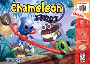 Caratula de Chameleon Twist para Nintendo 64