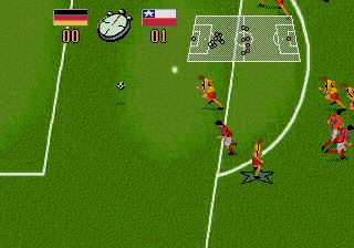 Pantallazo de Champions World Class Soccer para Sega Megadrive