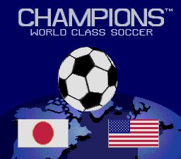 Pantallazo de Champions World Class Soccer para Sega Megadrive