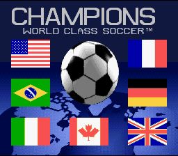 Pantallazo de Champions World Class Soccer para Super Nintendo