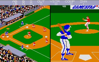 Pantallazo de Championship Baseball para Atari ST