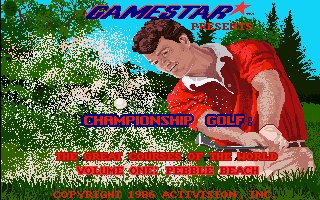 Pantallazo de Championship Golf: The Great Courses Of The World Vol.1: Pebble Beach para Amiga