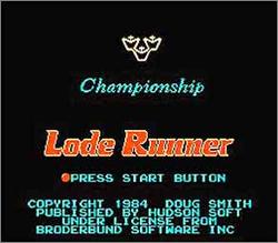 Pantallazo de Championship Lode Runner para Nintendo (NES)