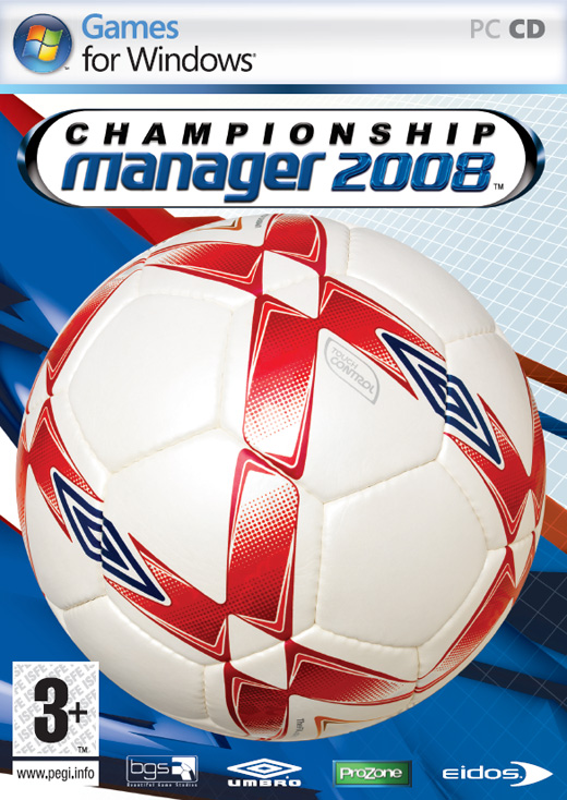 Caratula de Championship Manager 2008 para PC