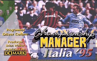 Pantallazo de Championship Manager Italia '95 para Amiga