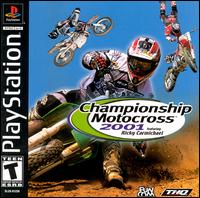 Caratula de Championship Motocross 2001 Featuring Ricky Carmichael para PlayStation