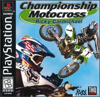 Caratula de Championship Motocross Featuring Ricky Carmichael para PlayStation