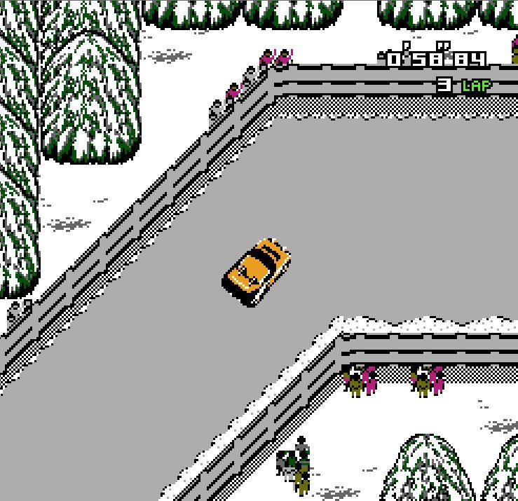 Pantallazo de Championship Rally para Nintendo (NES)
