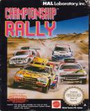 Caratula nº 240675 de Championship Rally (500 x 702)