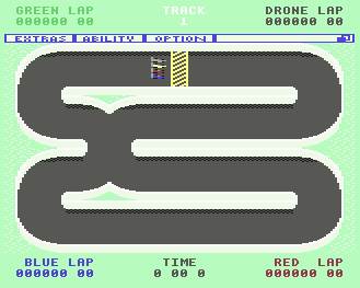 Pantallazo de Championship Sprint para Commodore 64