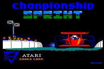 Pantallazo de Championship Sprint para Amstrad CPC