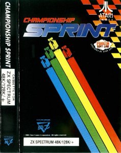 Caratula de Championship Sprint para Spectrum