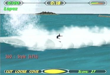 Pantallazo de Championship Surfer para Dreamcast