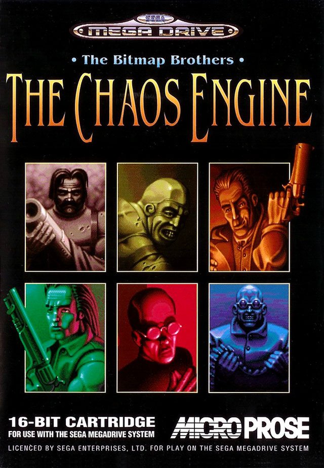 Caratula de Chaos Engine, The (Europa) para Sega Megadrive