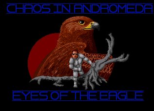 Pantallazo de Chaos In Andromeda: Eyes Of The Eagle para Amiga
