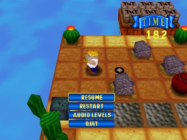 Pantallazo de Charlie Blasts Territory para Nintendo 64