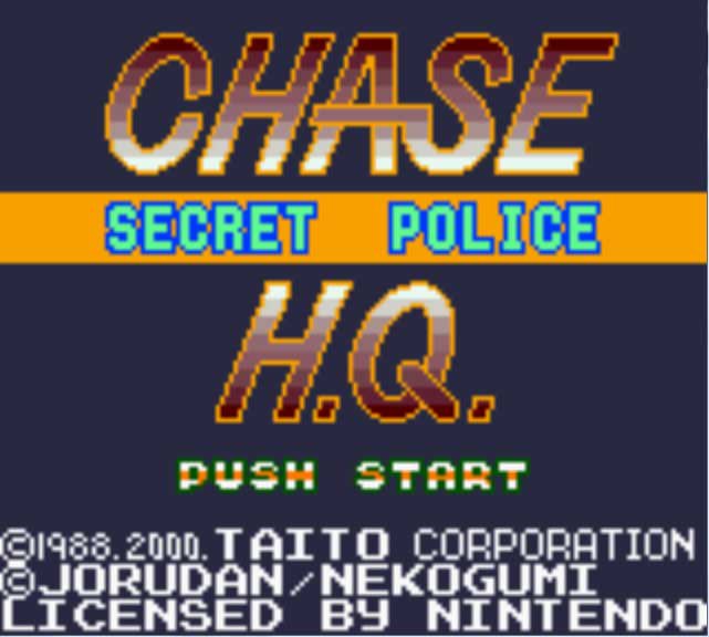 Pantallazo de Chase H.Q.: Secret Police para Game Boy Color