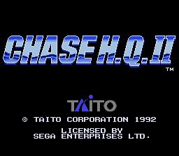 Pantallazo de Chase H.Q. II para Sega Megadrive