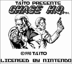 Pantallazo de Chase H.Q. para Game Boy